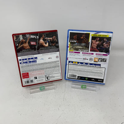 Lot of 2 Sony PlayStation 4 PS4 Games- UFC