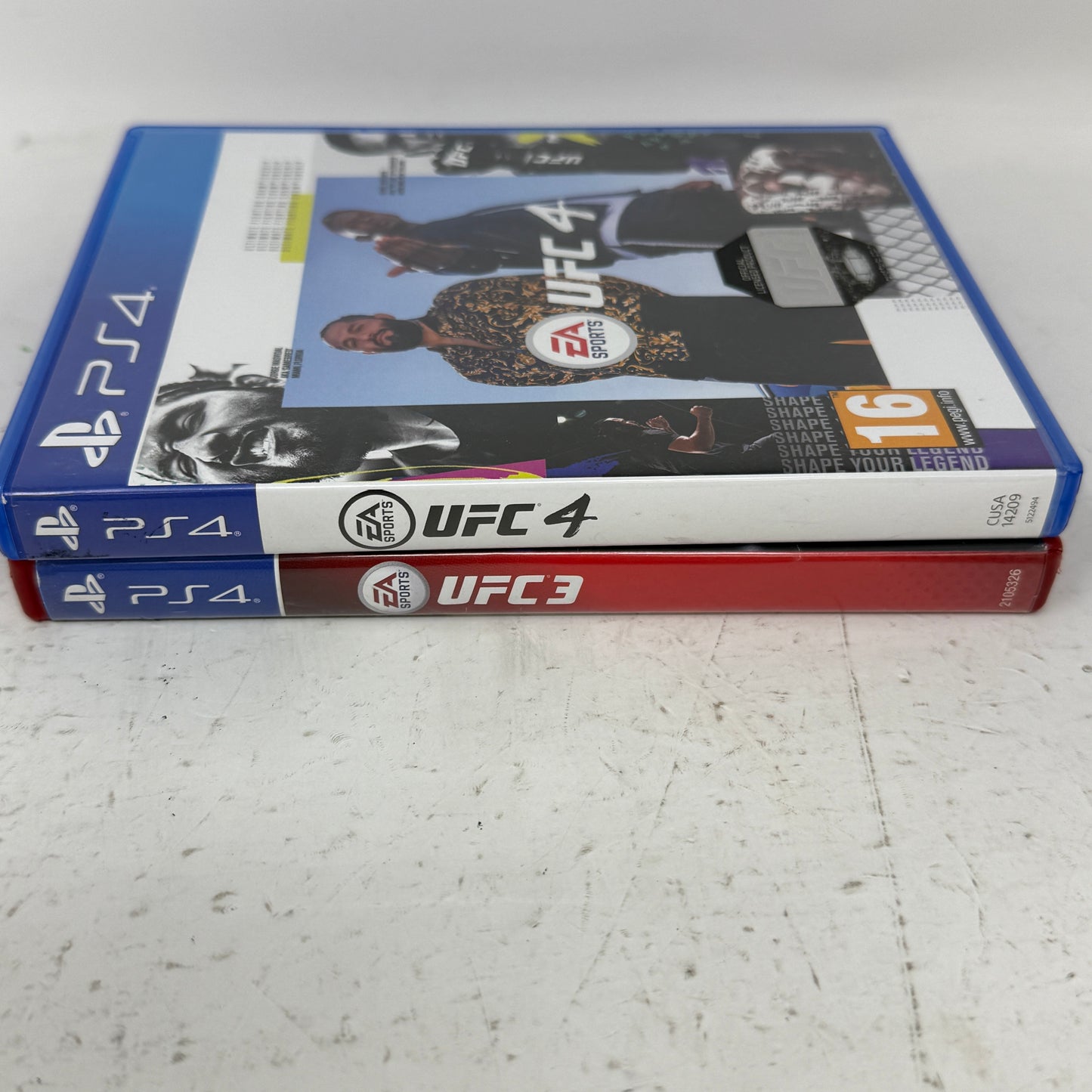 Lot of 2 Sony PlayStation 4 PS4 Games- UFC