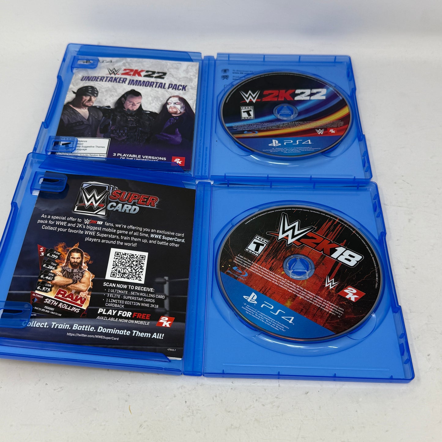 Lot of 2 Sony PlayStation 4 PS4 Games-W2K