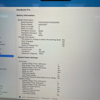2024 Apple MacBook Pro 14" M4 10 Core 4.5GHz 16GB RAM 512GB SSD MW2U3HN/A