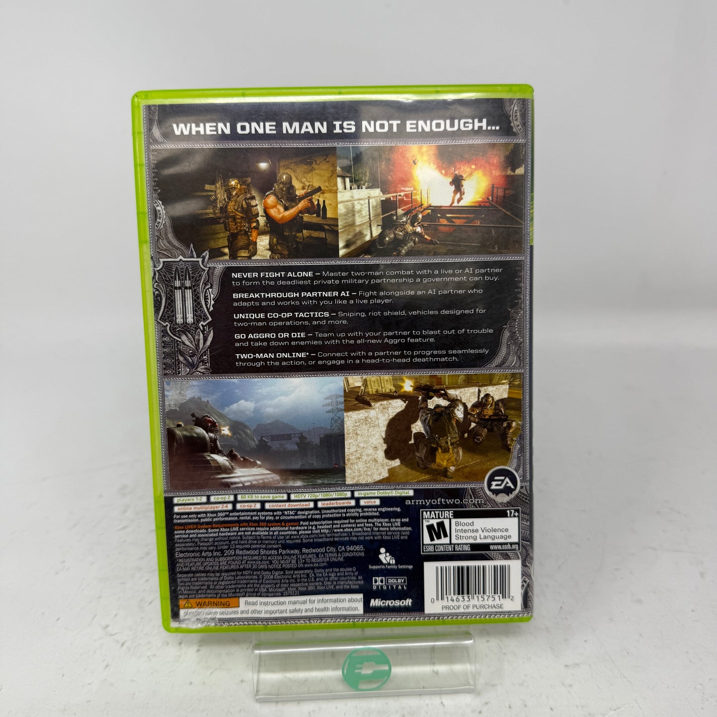 Army of Two (Microsoft Xbox 360, 2008)