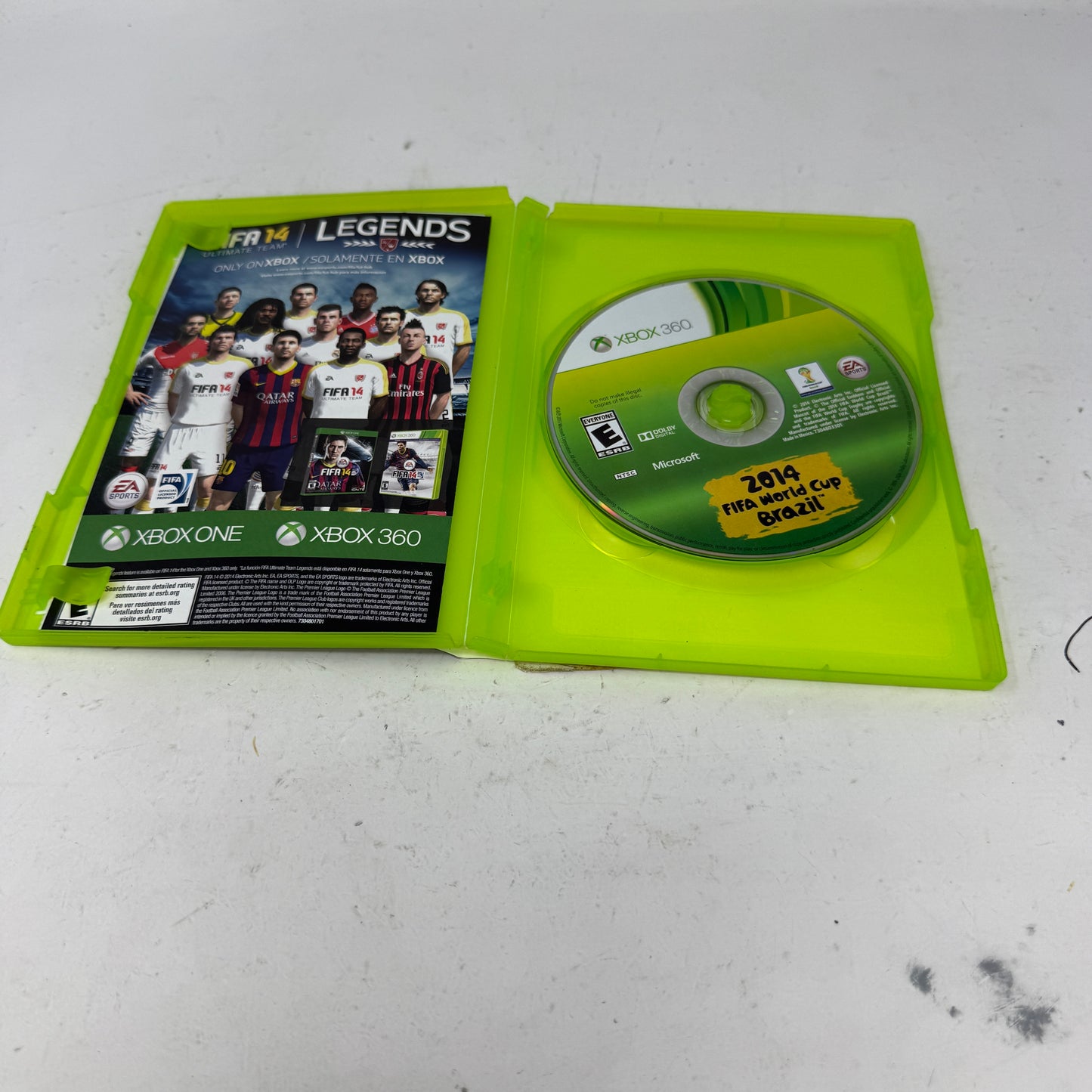 2014 FIFA World Cup Brazil (Microsoft Xbox 360, 2014)