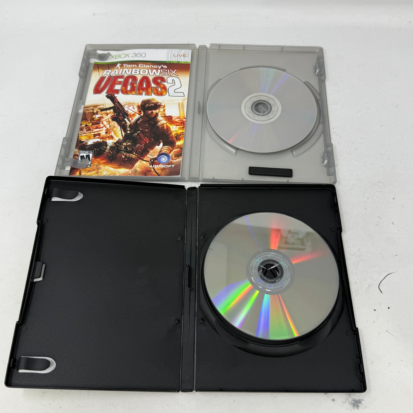 Lot of 2 Games Microsoft Xbox 360 -Rainbow Six