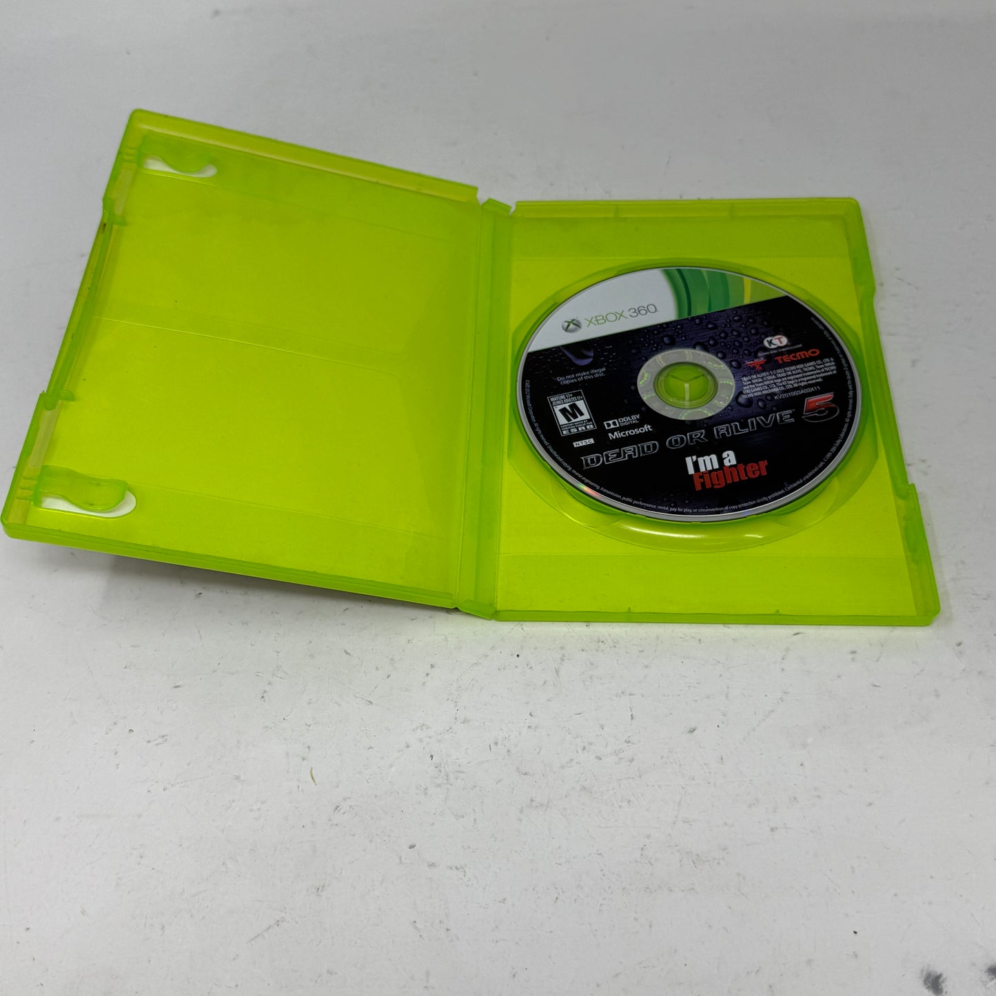 Dead or Alive 5 (Microsoft Xbox 360, 2012)