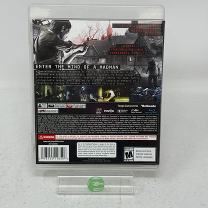 The Evil Within (Sony PlayStation 3 PS3, 2014)