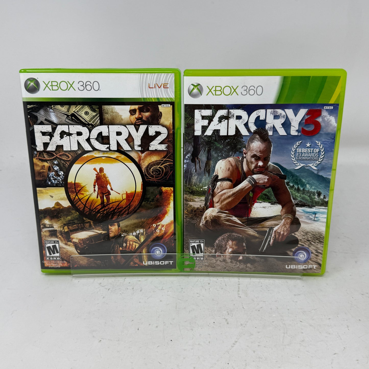 Lot of 2 Games Microsoft Xbox 360 Far Cry 2 & Far Cry 3