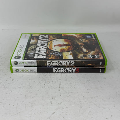 Lot of 2 Games Microsoft Xbox 360 Far Cry 2 & Far Cry 3