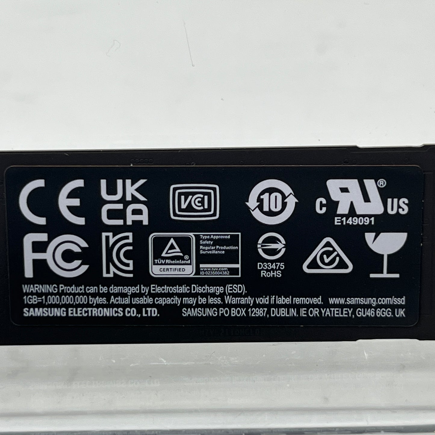 Samsung 2280mm 980 Pro 2TB M.2 NVMe Gen 4.0 x 4 SSD MZ-V8P2T0
