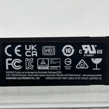 Samsung 2280mm 980 Pro 2TB M.2 NVMe Gen 4.0 x 4 SSD MZ-V8P2T0