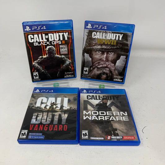 Lot of 4 Games Sony PlayStation 4 PS4 