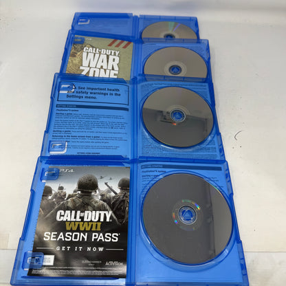 Lot of 4 Games Sony PlayStation 4 PS4 