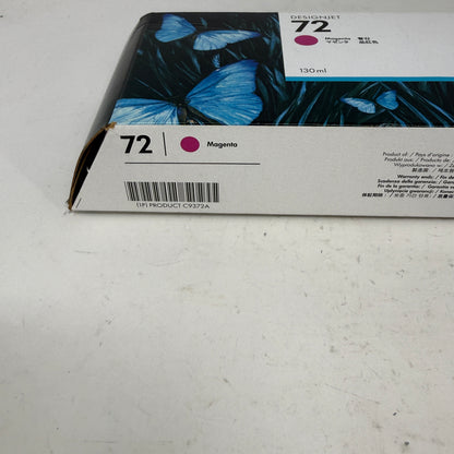  Lots Of 2 New HP 72 C9372A/C9373A Yellow/Magenta Ink Cartridge