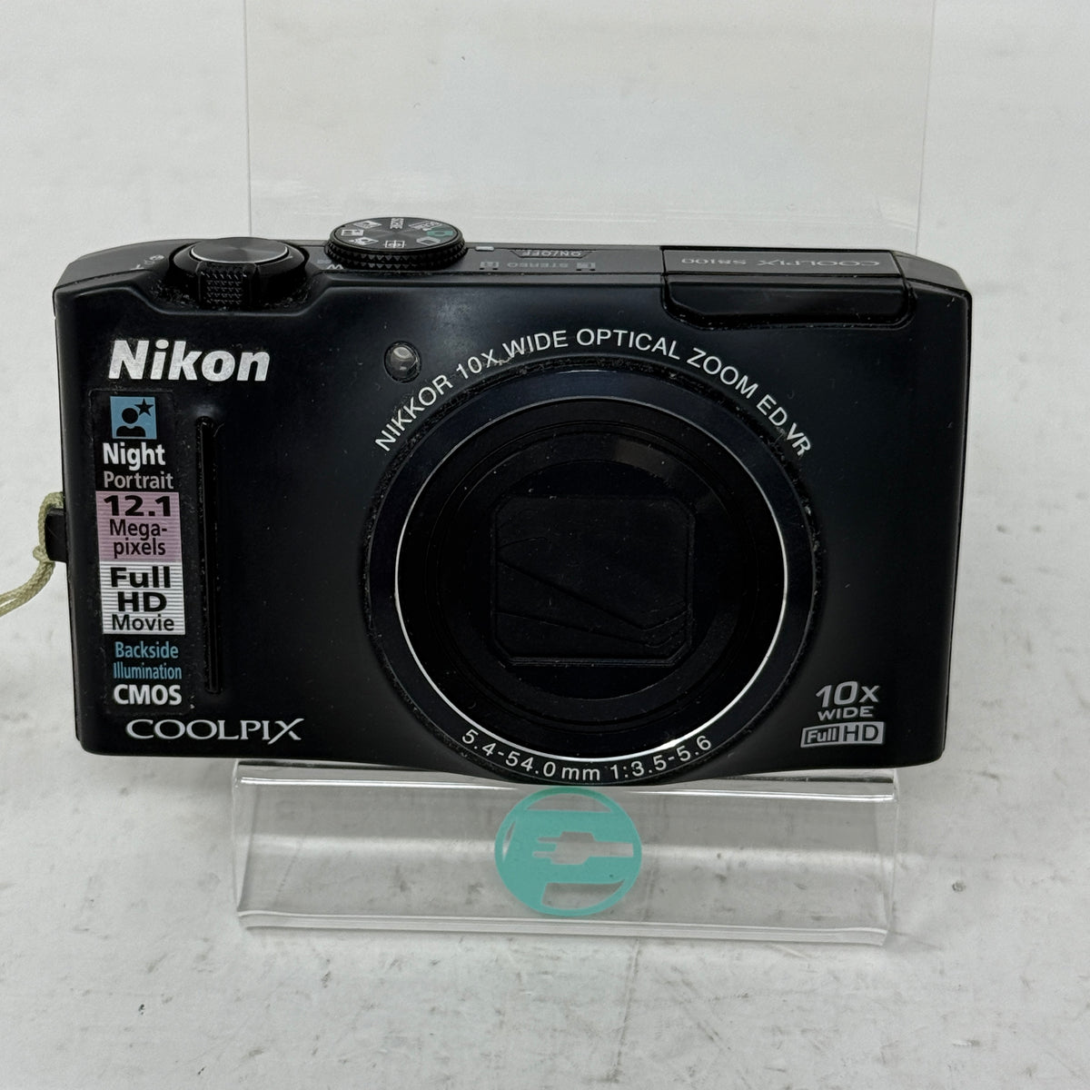 Nikon COOLPIX S8100 12.1MP Digital Camera Black 