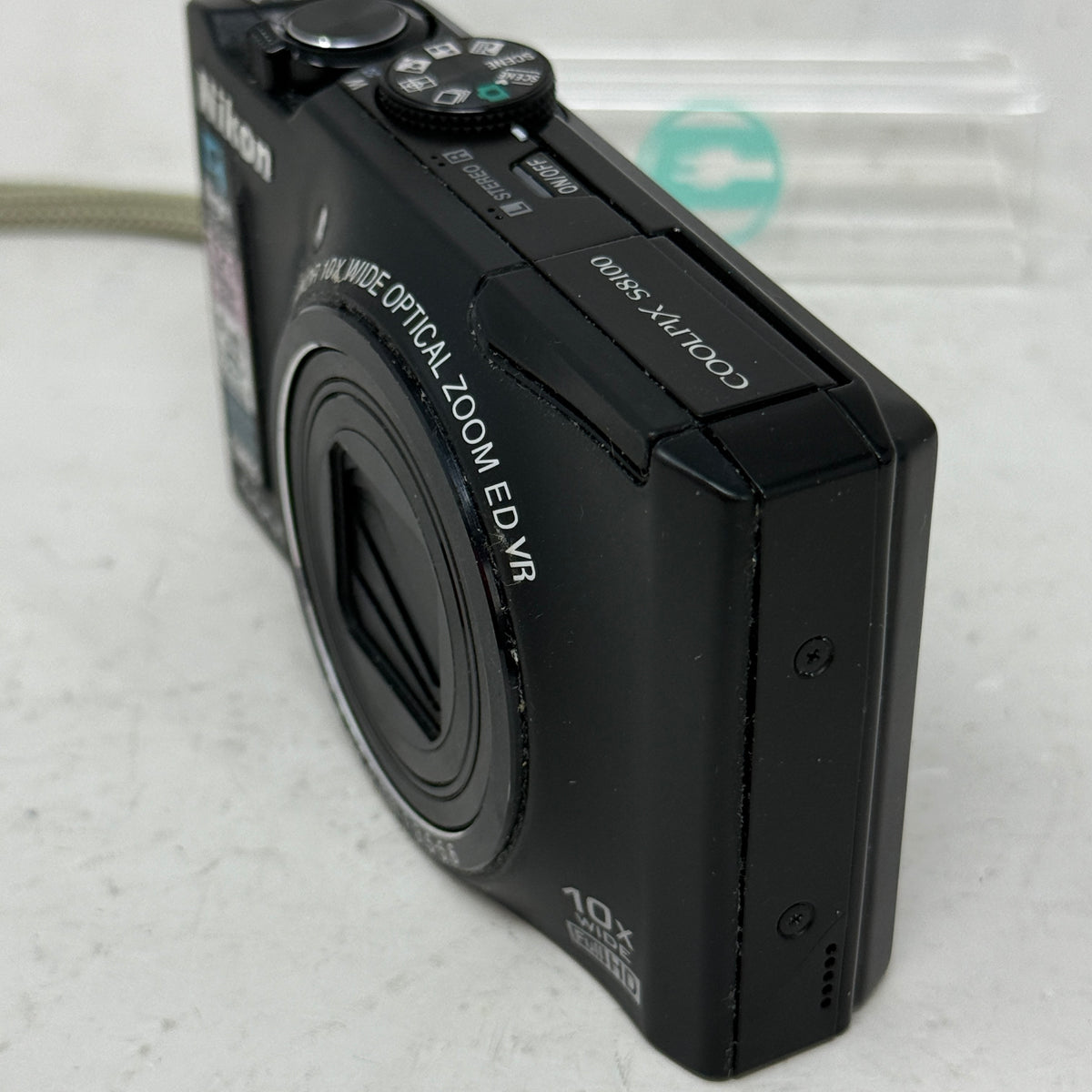 Nikon COOLPIX S8100 12.1MP Digital Camera Black 