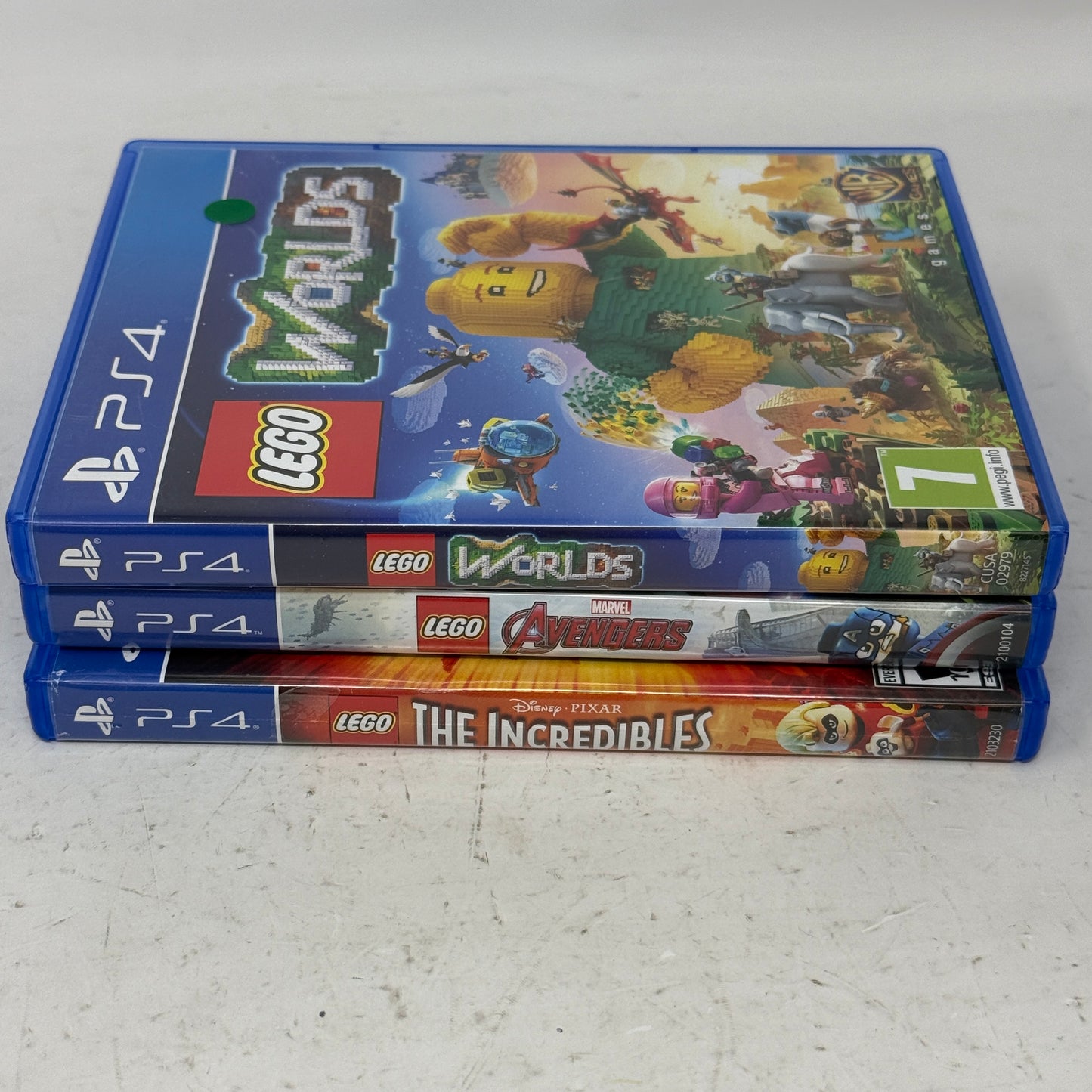 Lot of 3 Sony PlayStation 4 PS4 Games- Lego
