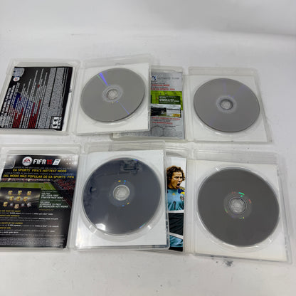 Lot of 4 Sony PlayStation 3 PS3 Games FIFA 8,12,14, & 15