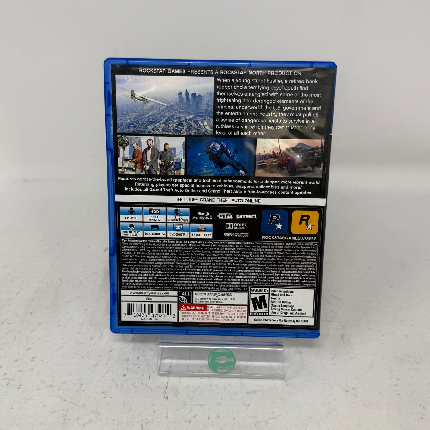 Grand Theft Auto V (Sony PlayStation 5 PS5, 2022)