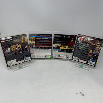Lot of 4 Games Sony PlayStation 3 PS3  NBA 2K09, 2K10, 2K11, 2K17