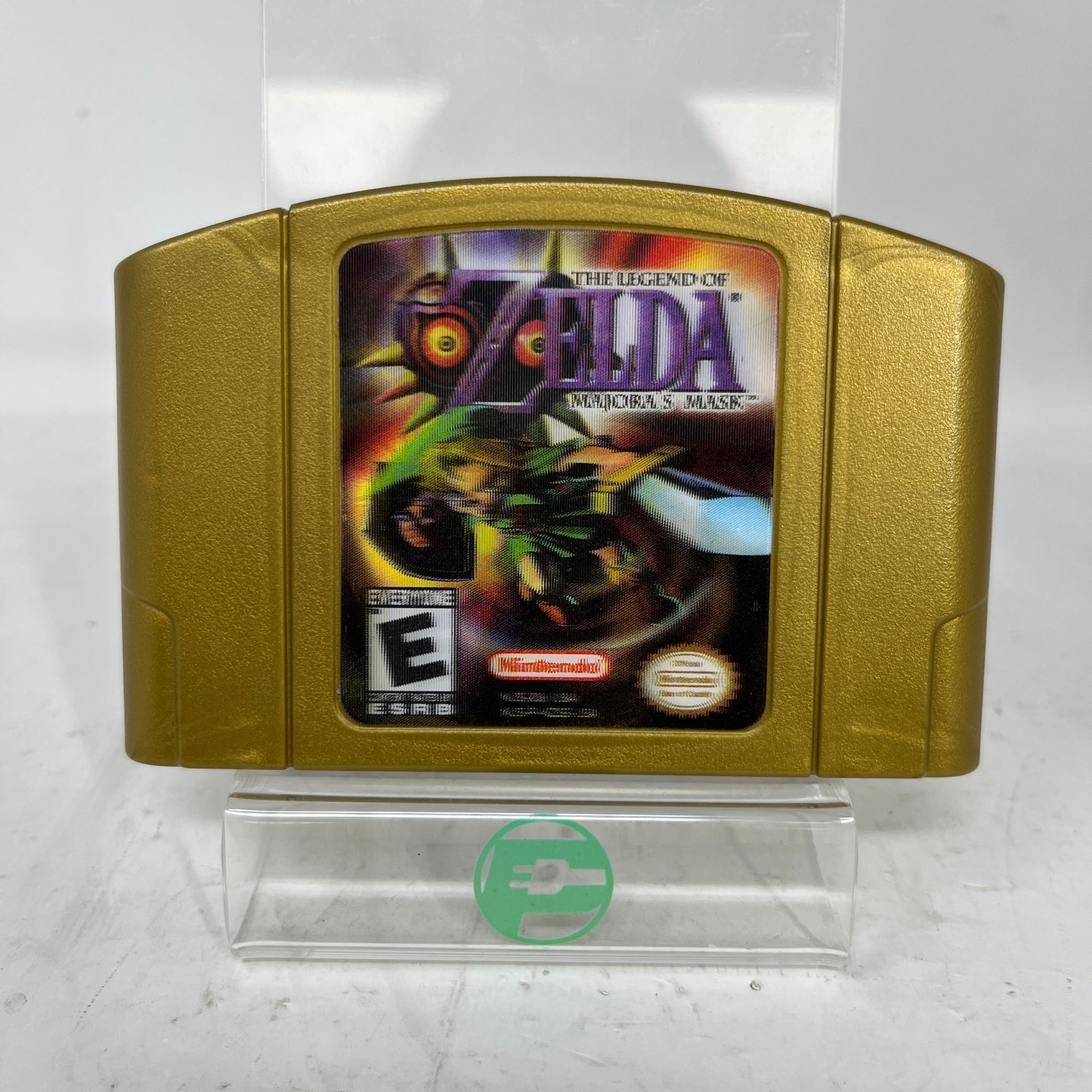 The Legend of Zelda Majora's Mask N64 Collector's Edition Gold Holographic