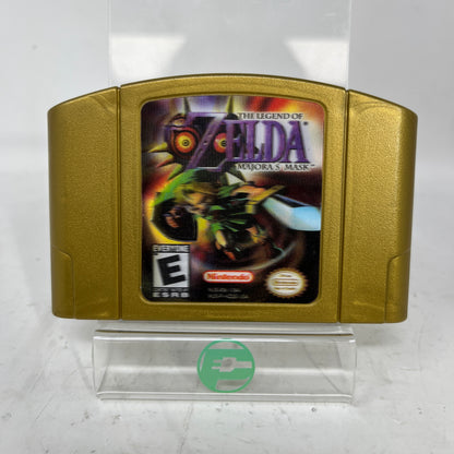 The Legend of Zelda Majora's Mask N64 Collector's Edition Gold Holographic