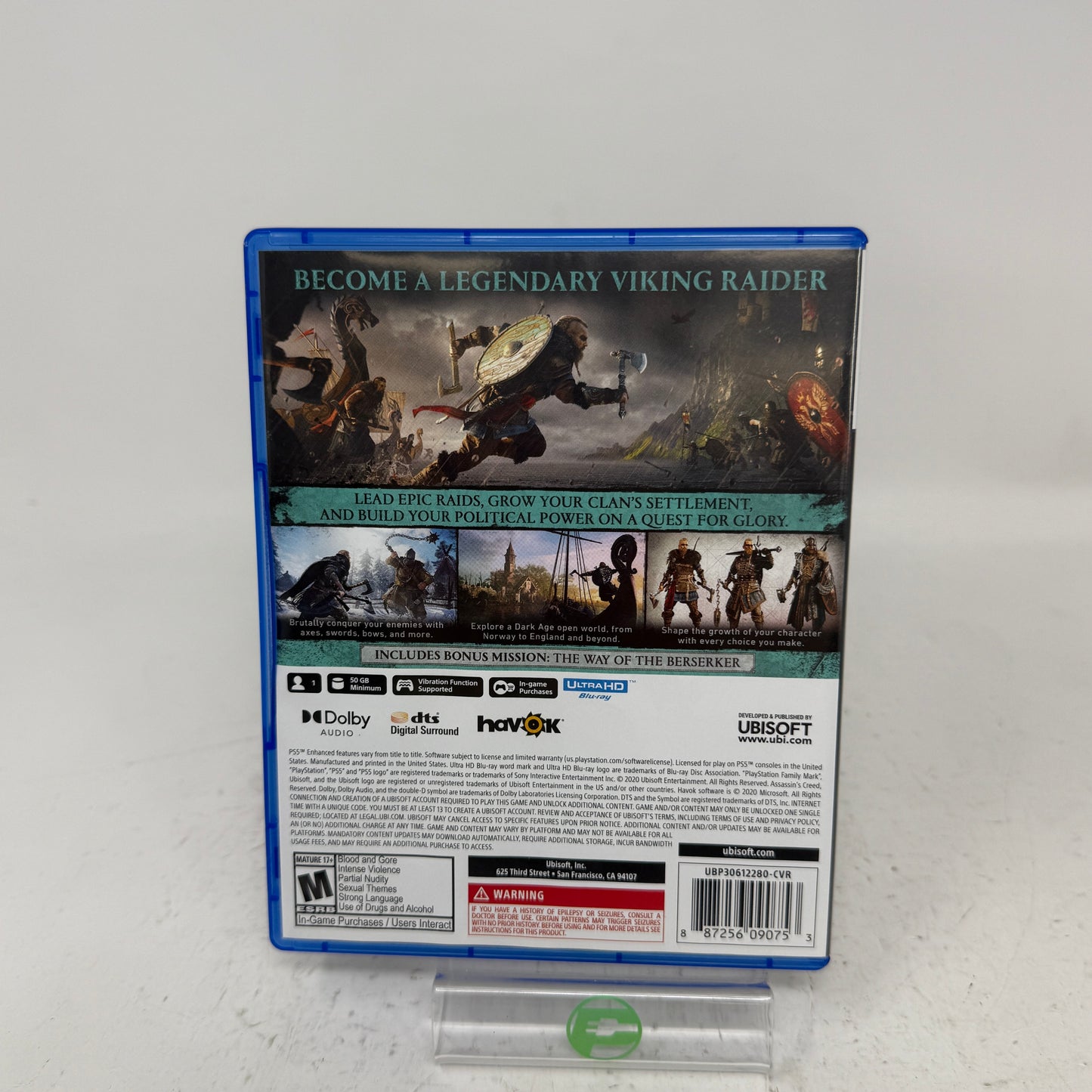 Assassin's Creed Valhalla (Sony PlayStation 5 PS5, 2020)