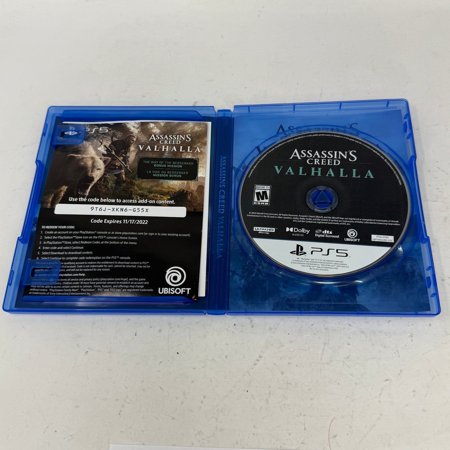 Assassin's Creed Valhalla (Sony PlayStation 5 PS5, 2020)