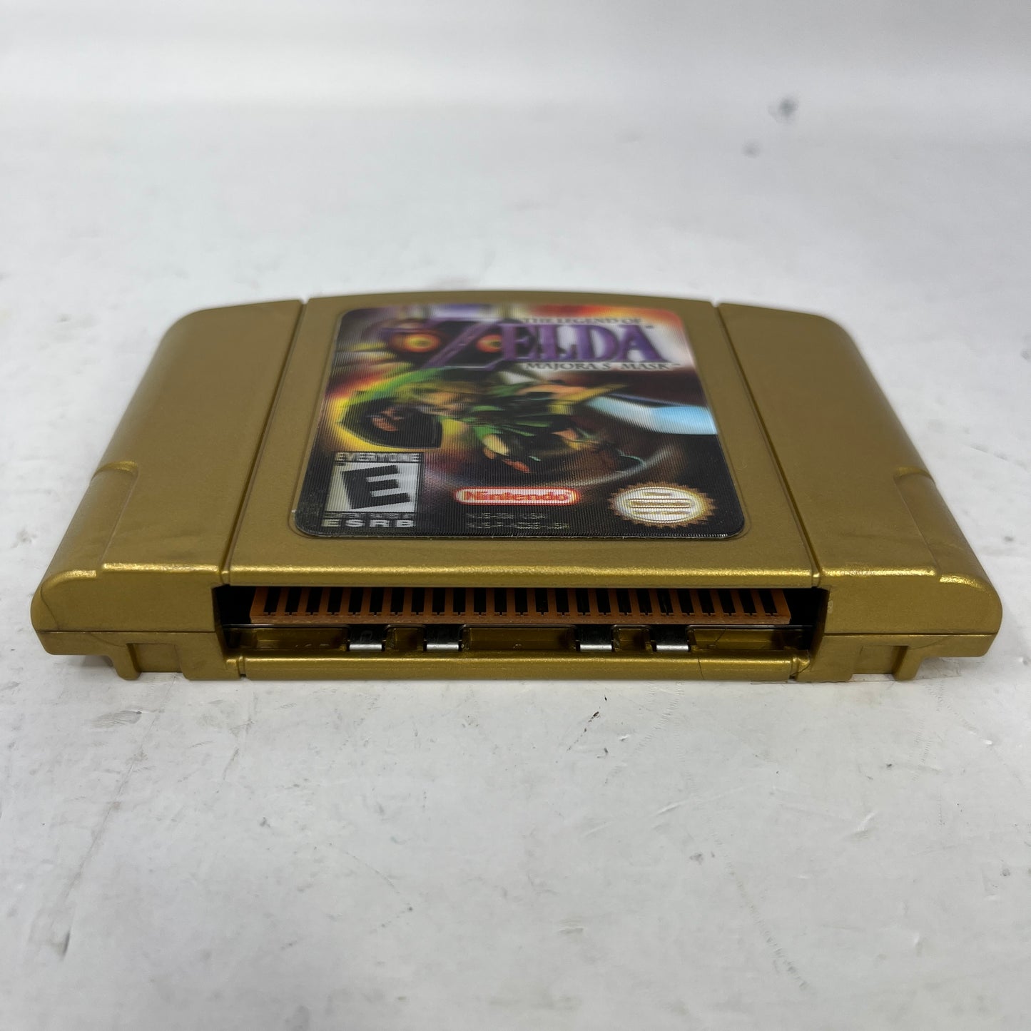 The Legend of Zelda Majora's Mask N64 Collector's Edition Gold Holographic
