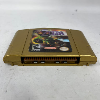 The Legend of Zelda Majora's Mask N64 Collector's Edition Gold Holographic