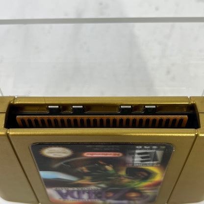 The Legend of Zelda Majora's Mask N64 Collector's Edition Gold Holographic