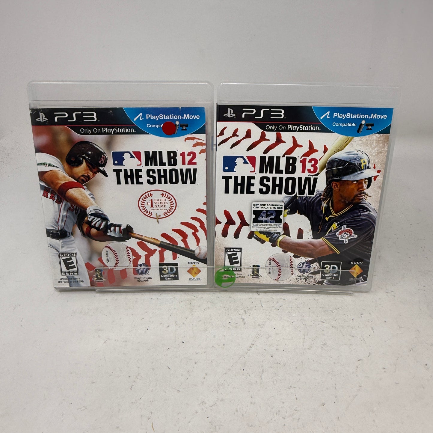 Lot of 2 Sony PlayStation 3 PS3 Games MLB The Show 12 & 13