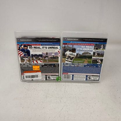 Lot of 2 Sony PlayStation 3 PS3 Games MLB The Show 12 & 13