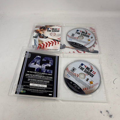 Lot of 2 Sony PlayStation 3 PS3 Games MLB The Show 12 & 13