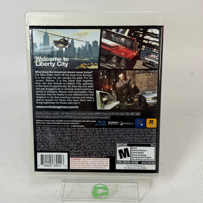 Grand Theft Auto IV (Sony PlayStation 3 PS3, 2008)