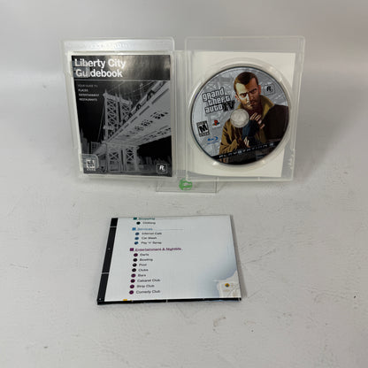 Grand Theft Auto IV (Sony PlayStation 3 PS3, 2008)