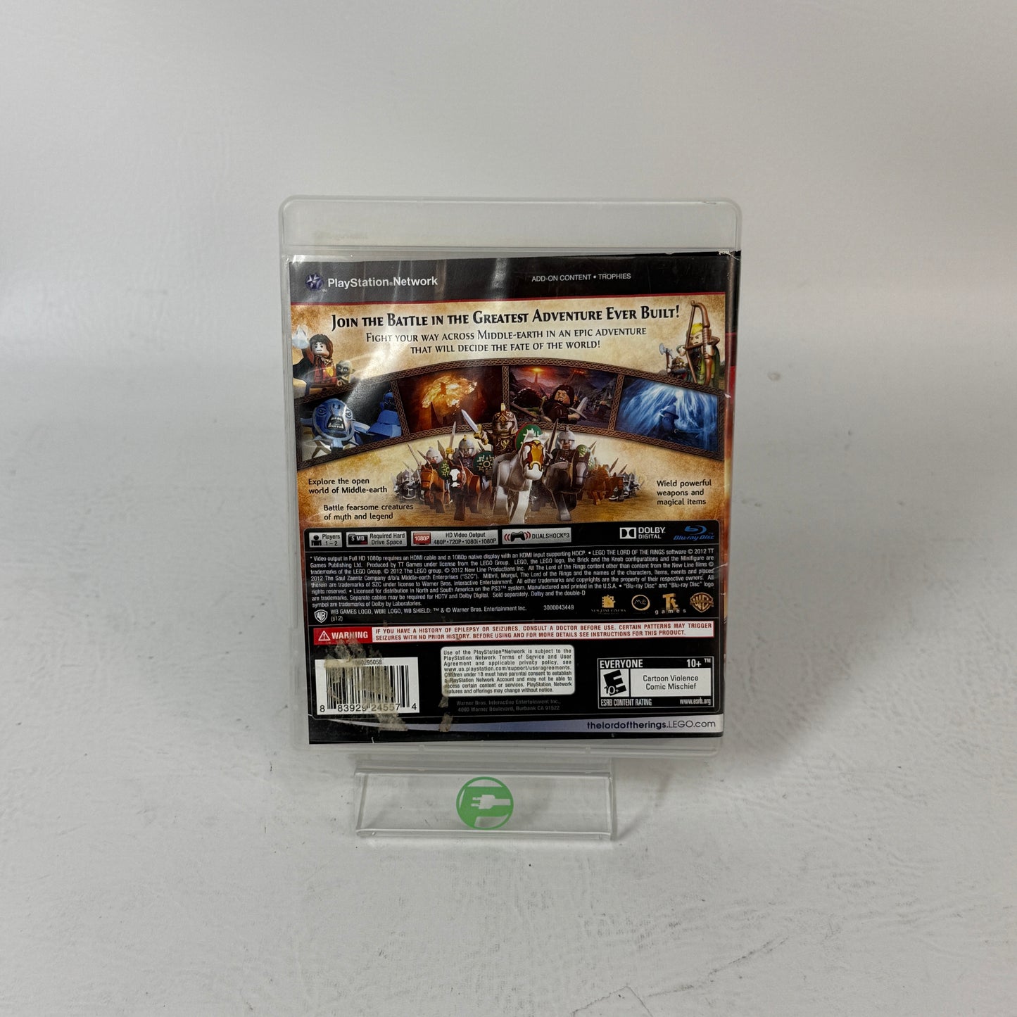 LEGO Lord Of The Rings (Sony PlayStation 3 PS3, 2012)
