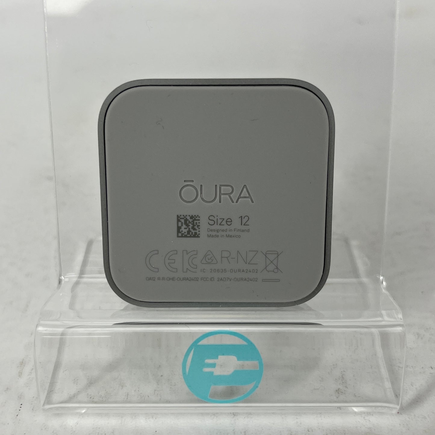 Oura Ring 4 Stealth Size 12 Smart Wearable Sleep Fitness & Heart Rate Tracker