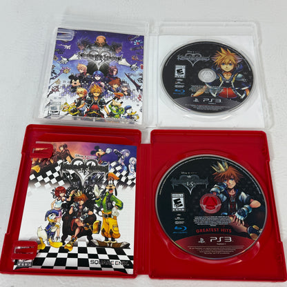 Sony PlayStation 3 PS3 Game Lot: Kingdom Hearts HD 1.5 ReMIX & 2.5 