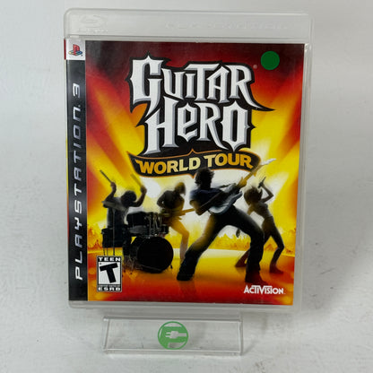 Guitar Hero World Tour (Sony PlayStation 3 PS3, 2008)
