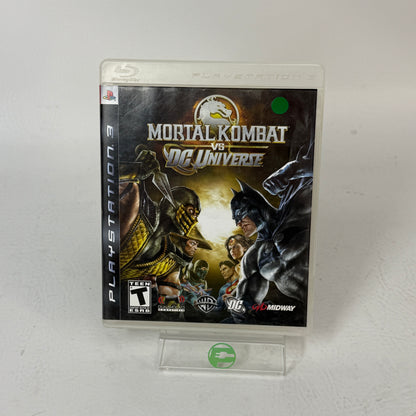 Mortal Kombat vs. DC Universe [Greatest Hits] (Sony PlayStation 3 PS3, 2009)