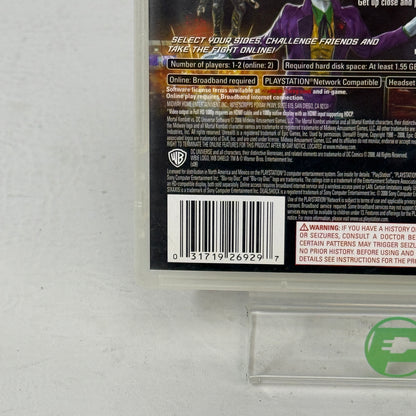 Mortal Kombat vs. DC Universe [Greatest Hits] (Sony PlayStation 3 PS3, 2009)