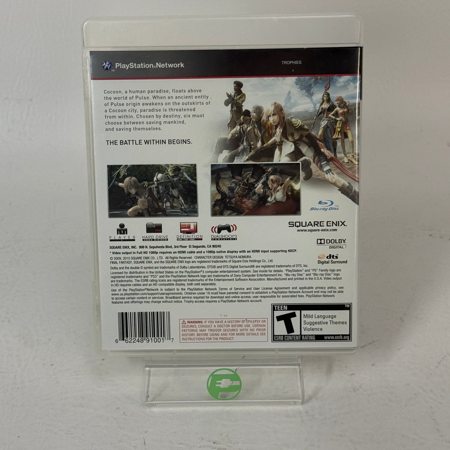 Final Fantasy XIII (Sony PlayStation 3 PS3, 2010)