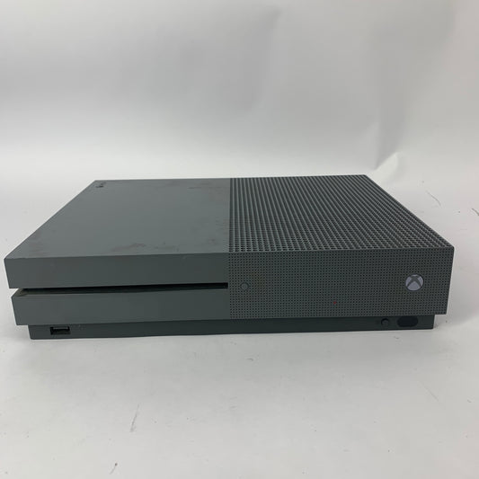 Microsoft Xbox One S 500GB Console Gaming System Only Storm Grey 1681