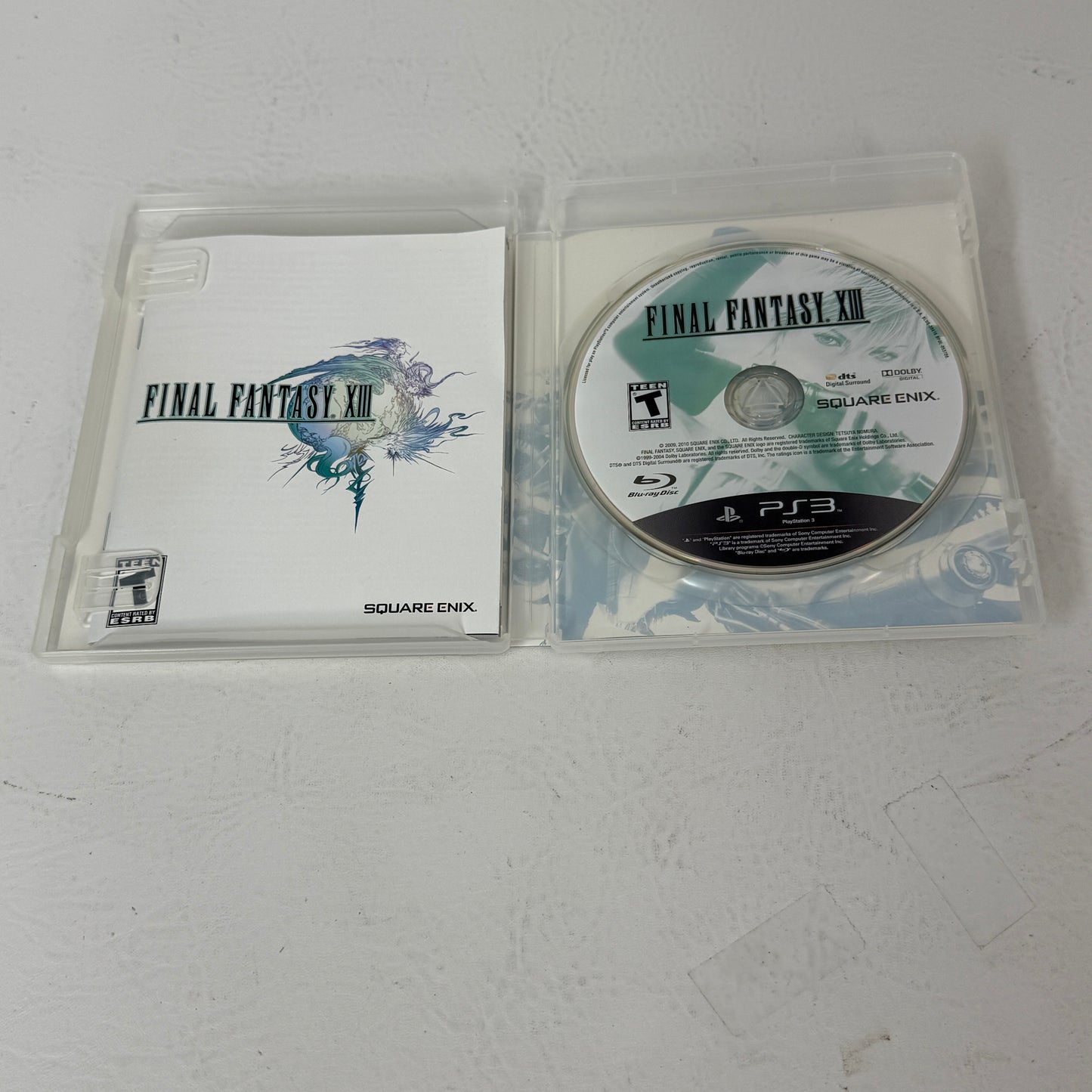 Final Fantasy XIII (Sony PlayStation 3 PS3, 2010)