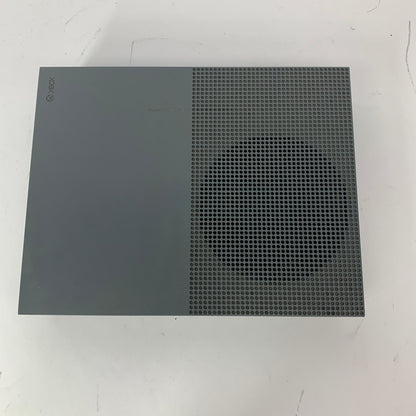 Microsoft Xbox One S 500GB Console Gaming System Only Storm Grey 1681