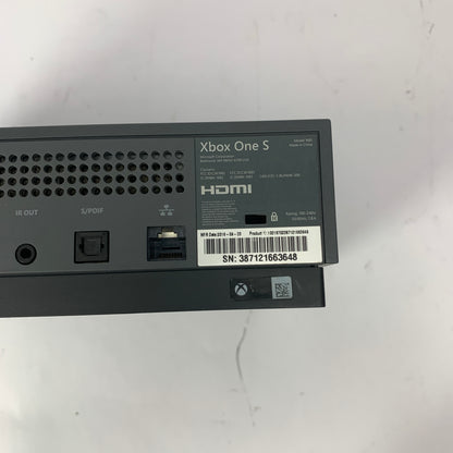 Microsoft Xbox One S 500GB Console Gaming System Only Storm Grey 1681