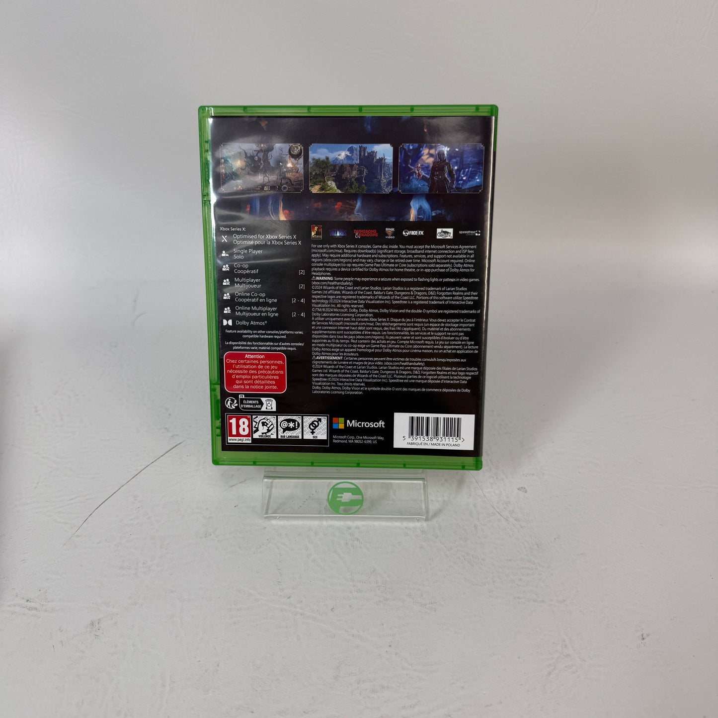 Baldur's Gate III Deluxe Edition (Microsoft Xbox Series X, 2023)