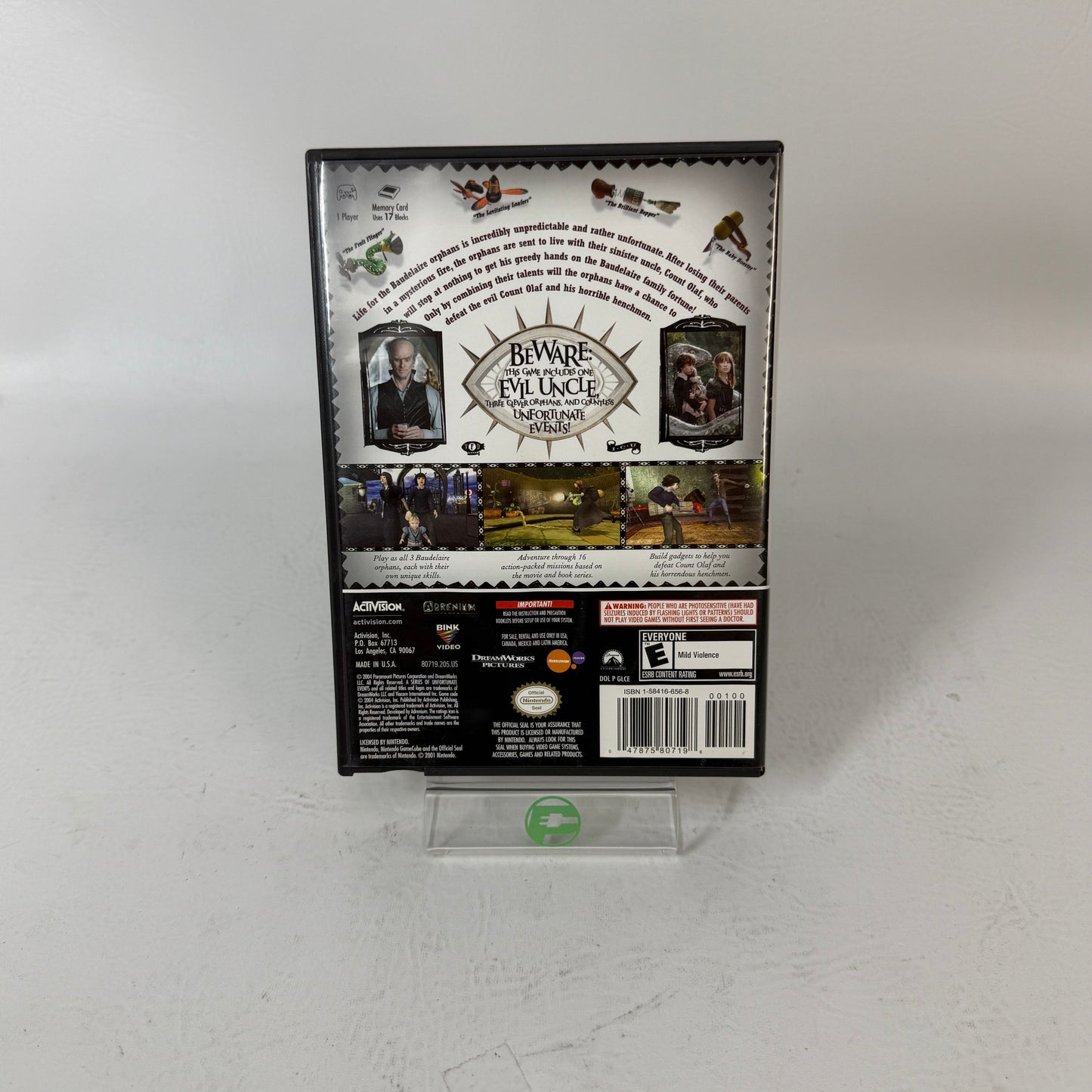 Lemony Snicket's A Series of Unfortunate Events (Nintendo GameCube, 2004)