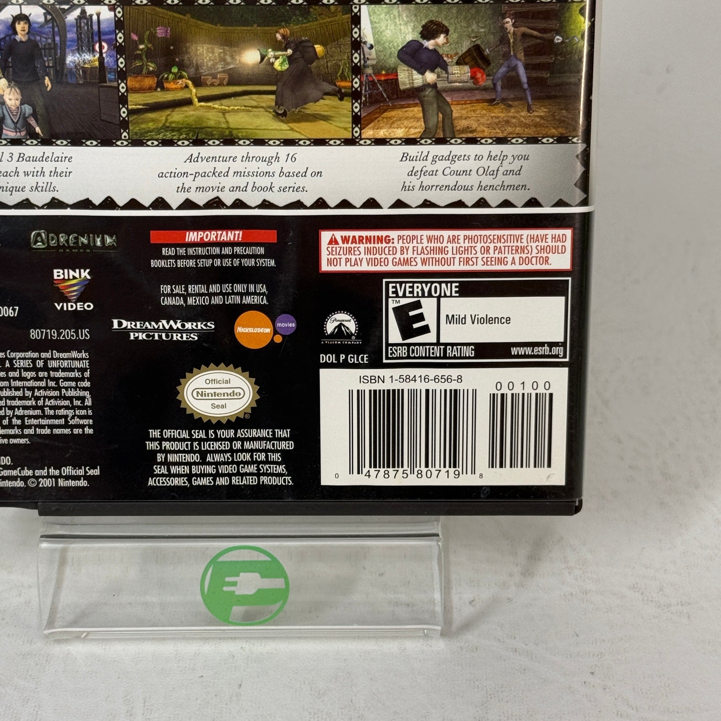 Lemony Snicket's A Series of Unfortunate Events (Nintendo GameCube, 2004)