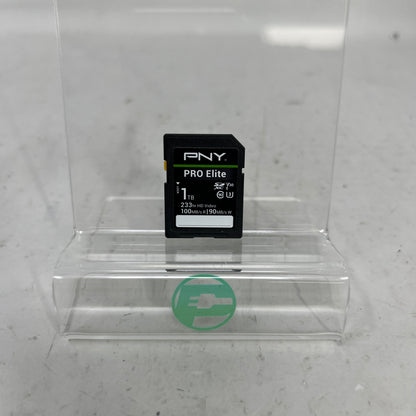 PNY PRO Elite 1TB SDXC UHS-I Memory Card 100MBs Class 10 U3 V30 Flash 