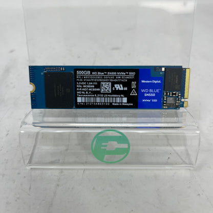 WD Blue SN550 500GB NVMe M.2 2280 SSD WDS500G2B0C-00PXH0 